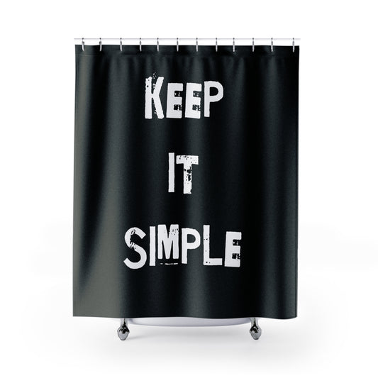 Motivational/Inspirational -  SHOWER CURTAIN - Home Decor, Bathroom Decor, Holiday Decor 71x74"