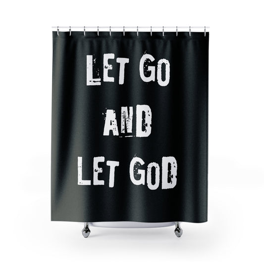 Inspirational/Motivational SHOWER CURTAIN - Home Decor, Bathroom Decor, Holiday Decor 71x74"